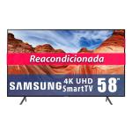 TV Samsung 58 Pulgadas 4K Ultra HD Smart TV LED UN58RU710DFXZA Reacondicionada