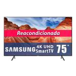 TV Samsung 75 Pulgadas 4K Ultra HD Smart TV LED UN75RU7200FXZA Reacondicionada