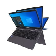 Laptop Hyundai HyFlip 14” Intel Celeron 4GB RAM 64GB Windows 10 Home Space Grey HYUNDAI HTLF14INC4Z1SSG