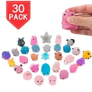 PROLOSO Squishy Fidget Toys glitter Squeeze Animal Stress Relief 30 piezas PROLOSO 712492304466