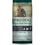 Alimento para perro PRO DOG Puppy Super Premium 8 kg PRO DOG Cachorros Razas Medianas y Grandes 31% Proteína 19% Grasa