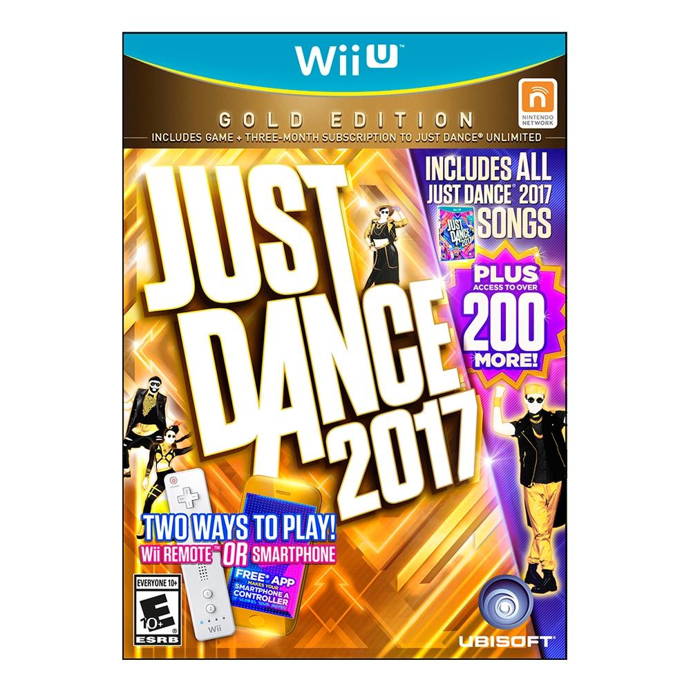 Just Dance 2017 Gold Edition Nintendo Wii U Walmart En Linea